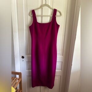 Doncaster silk fuchsia dress 12